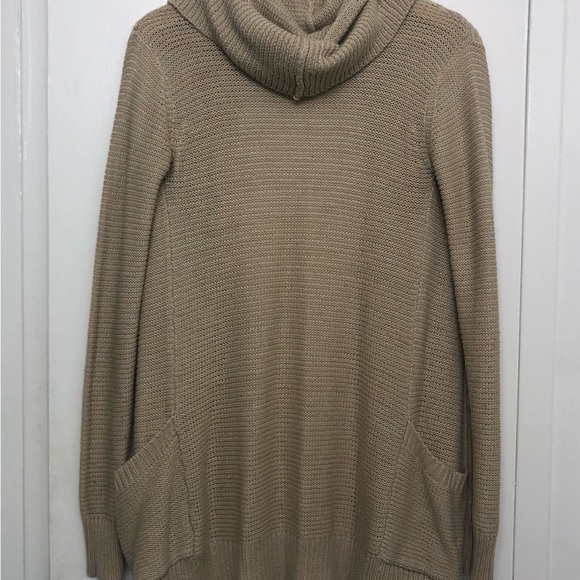 Ardene Women's Long Hooded Cardigan, beige,  Size Small - Picture 4 of 9